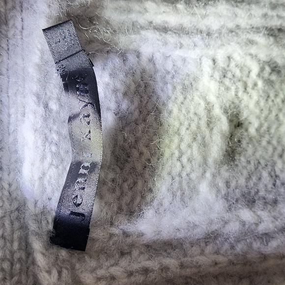 Jenni Kanye Slouchy Women's Cabled Cardigan Size Large - Picture 3 of 16